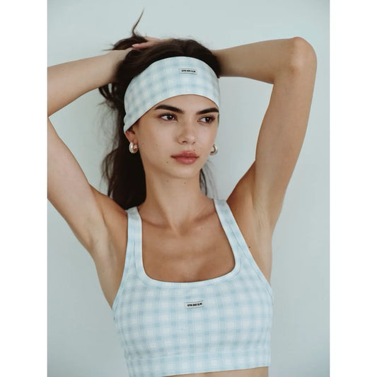 Bella’s Garden Headband (on model)