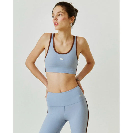 Ruby Crop Sport Bra (on model)